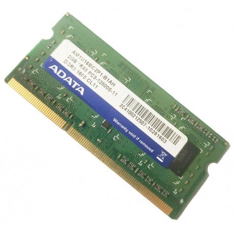 AM1U16BC2P1-B1AH 2GB 1RX8 PC3-12800S-11 DDR3 1600 CL11