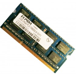 Elpida 2GB 2RX8 PC3-10600S-9-10-F1 EBJ21UE8BFU0-DJ-F