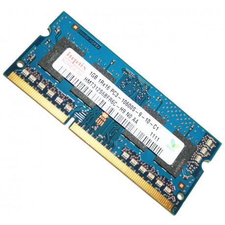 1GB 1RX16 PC3-10600S-9-10-C1 HMT312S6BFR6C-H9