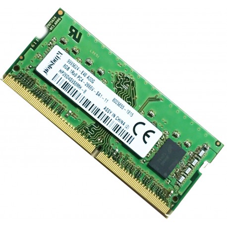 HP26D4S9S8MH-8 kingston 8GB 1RX8 PC4-2666V-SA1-11