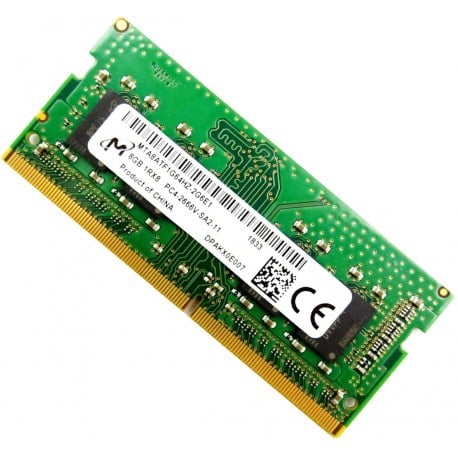 MTA8ATF1G64HZ-2G6E1 micron 8GB 1RX8 PC4-2666V-SA2-11