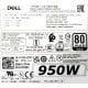 Dell D950EF-00 DPS-950CB A DPS-950CBA CN-0V7594 DP/N 0V7594 Rev:11 950w