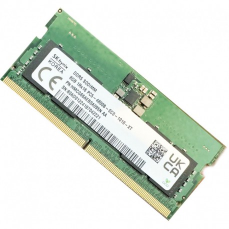 HMCG66AEBSA095N aa DDR5 sodimm 8GB 1RX16 PC5-4800B-SC0-1010-XT