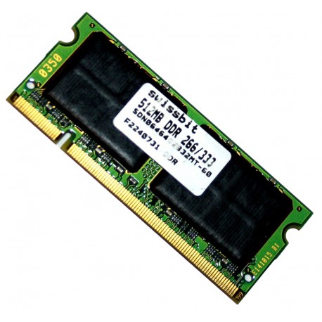 Swissbit SDN0646402B32MT-60 DDR 266/333 512MB