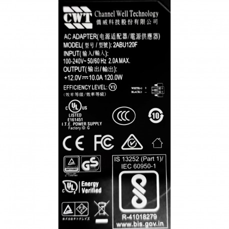Channel Well Technology CAD120121 2ABU120F 120w CWT - Ac adapter