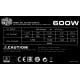 Cooler master B600 ver.2 RS-600 - ACAB-B1 600 w 80+ 20/24PIN atx