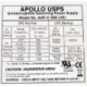 Apollo AUP-X-350 (V5) E233360 350w