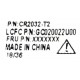 Lcfc GC020022U00 p/n CR2032-T2 lenovo thinkpad E480 E490 E590
