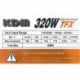 KDM KDM-MTFX9320C 320w Kdmpower 