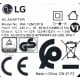 Lg Wa-12M12FG 12v 1a lg BP125 BP135 BP230 BP240 BP250