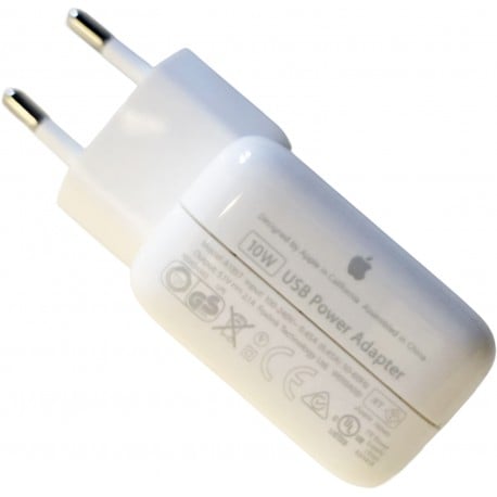 apple 10W usb power adapter a1357 0.45a 50-60hz 5.1v 2.1a