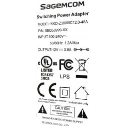 XKD-Z3800IC12.0-48A sagemcom 186358999-XX 11072C9