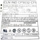 CLN IND PS-5032-1F3 CF5032-CFI 300w