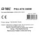 Q-TEC PSU ATX 300W 13233 300w ADT-300