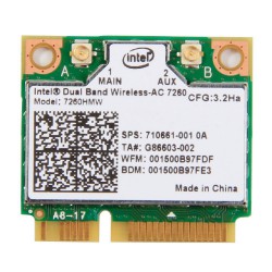 Intel dual band WIRELESS-AC 7260 7260HMW