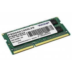 Patriot 4 go DDR3 PC3-10600 1333 mhz CL9 1.35v PSD34G1333L2S