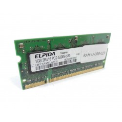 Elpida 1GB 2RX16 PC2-5300S-555 EBE11UE6ACUA-6E-E 0816GK531510