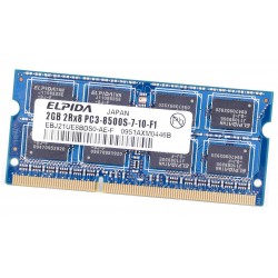 EBJ21UE8BBS0-AE-F elpida 2GB 2RX8 PC3-8500S-7-10-F1