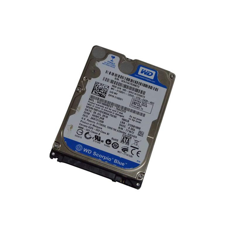 WD1600BEVT WD1600BEVT-22ZCT0 HANTJHBB - Disque dur