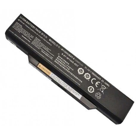 W130HUBAT-6 11.1v 5600mah 62.12WH 6-87-W130S-4D71 3ICR18/65-2