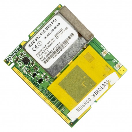 Ieee 802.11G mini pci XG-601MB