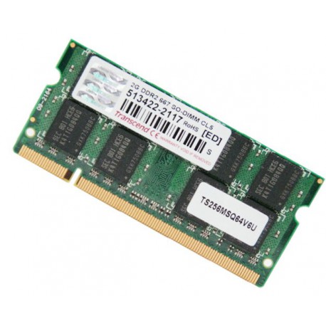 2G DDR2 667 SO-DIMM 513412-4498 TS256MSQ64V6U TS256MSQ64V6U-i