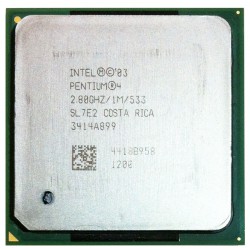 Intel pentium 4 2.80GHZ/1M/533 SL7E2 costa rica