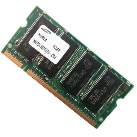 M470L3224DT0-CB0 256MB ddr PC2100 CL2.5