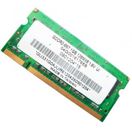 04G00161765A 0803049*25 GDDR2-667 1GB 128MX8 1.8V