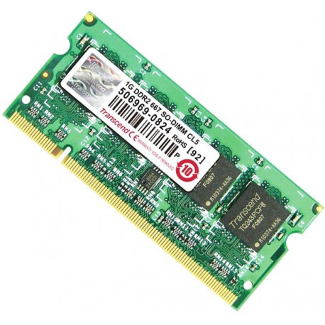 1G DDR2 667 SO-DIMM 514850-6595 transcend