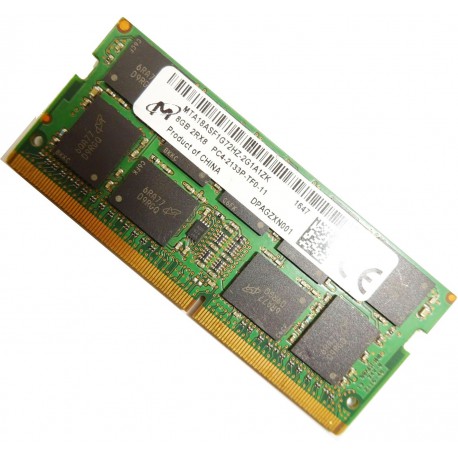 MTA8ASF1G72HZ-2G1A1ZK 2RX8 PC4-2133P-TF0 micron 8GB