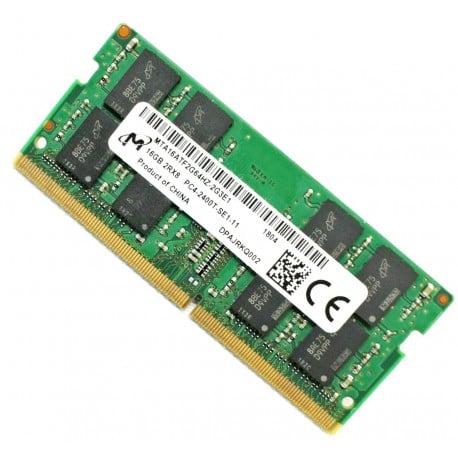 MTA16ATF2G64HZ-2G3E1 16GB 2RX8 PC4-2400T-SE1-11 micron