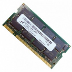 1GB micron MT16VDDF12864HY-40BF2 PC3200S 400Mhz DDR1 sodimm