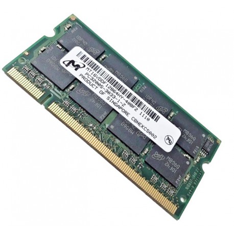 MT16VDDF12864HY-40BF2 micron 1GB ddr 400 sodimm