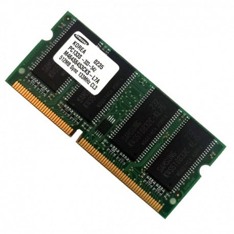 M464S6453CKS-L7A samsung 512 mb SO-DIMM PC133S-333 133 mhz CL3