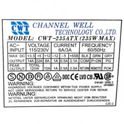 Channel well technology CwT-235ATX - 235w meridian sinotech