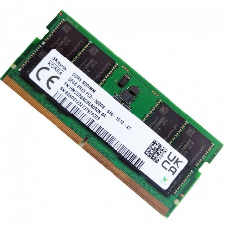 HMCG88AGBSA092N sk hynix 32GB 2RX8 PC5-5600B-SB0-1010-XT