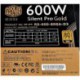 Cooler Master RS-600-80GA-D3 600W Silent Pro Gold