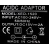 XED XED-1520 AC/DC ADAPTOR 30 w