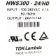 TDK-LAMBDA HwS300-24/hd 300 w 85-265 v ac 336w 24v 14A