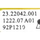 23.22042.001 92P1210 lenovo X61