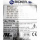 Bicker Elektronik B1U-6150F B000070003 150w