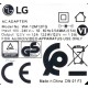 Lg Wa-12M12FG 12v 1a lg BP125 BP135 BP230 BP240 BP250