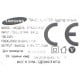 Samsung ETa3S31EBE 100/240v 50/60hz 0.15a 4.75v 0.55a