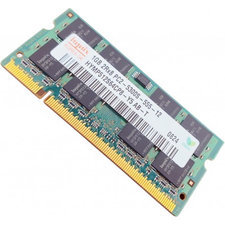 1GB 2RX8 PC2-5300S-555-12 HYMP512S64CP8-Y5 ab HYMP512S64CP8-Y5ab