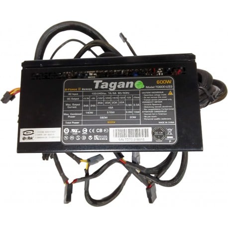 Tagan TG600-U33 2-Force II Series 600 w