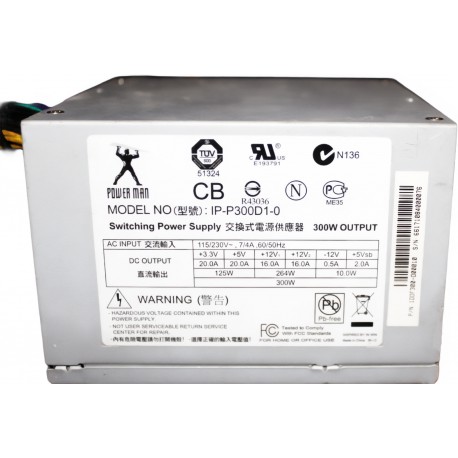 Power Man IP-P300D1-0 00F300-00810 300w