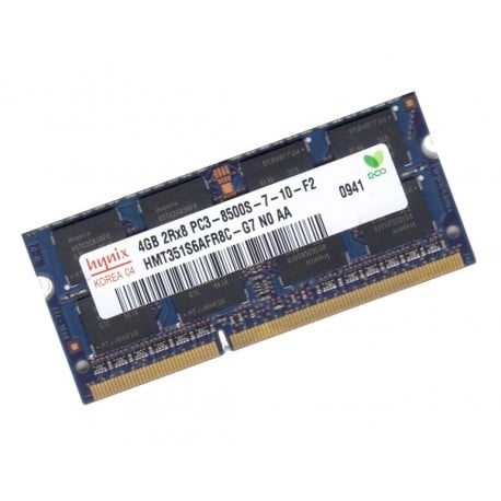 DDR3 4G hynix 4GB 2RX8 PC3 8500S 7 10 F2 HMT351S6AFR8C-G7 N0 aa