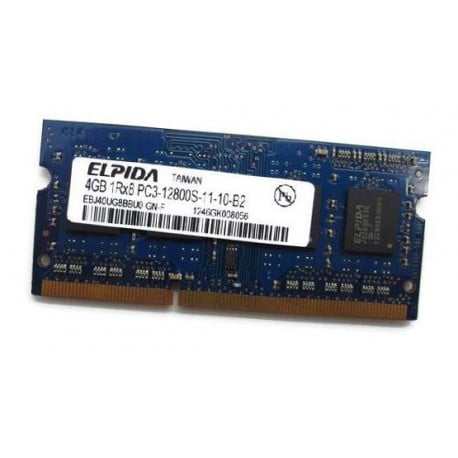 Elpida 4 go DDR3 PC3-12800 elpida EBJ40UG8BBU0-GN-F