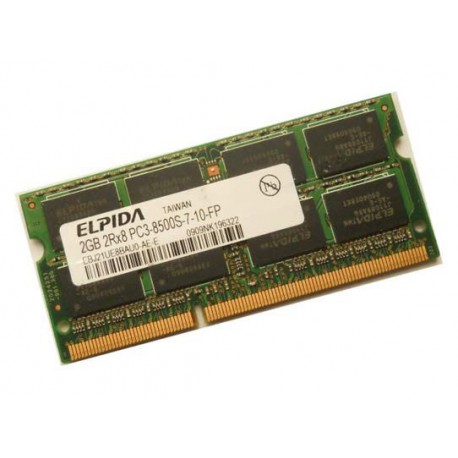 2GB 2RX8 PC3-8500S-7-05-FP EBJ21UE8BAU0-AE-E